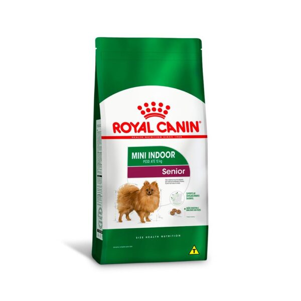 Ração Royal Canin Mini Indoor Cães Idosos 2,5kg