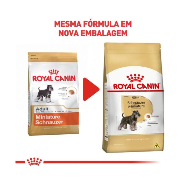 Ração Royal Canin Miniature Schnauzer Cães Adultos 2,5kg - Image 6