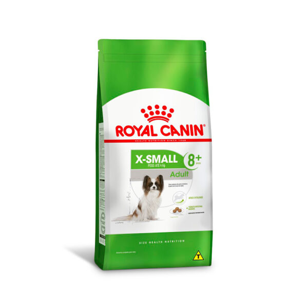 Ração Royal Canin X-small Adult 8+ Cães Adultos E Idosos 1kg
