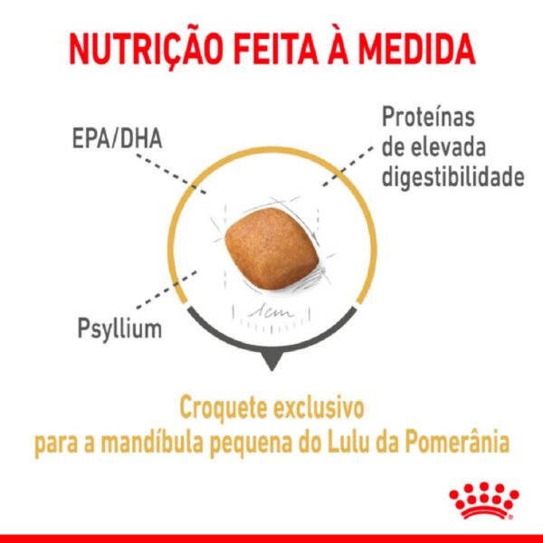 Ração Royal Canin Pomeranian Cães Adultos 2,5kg - Image 5