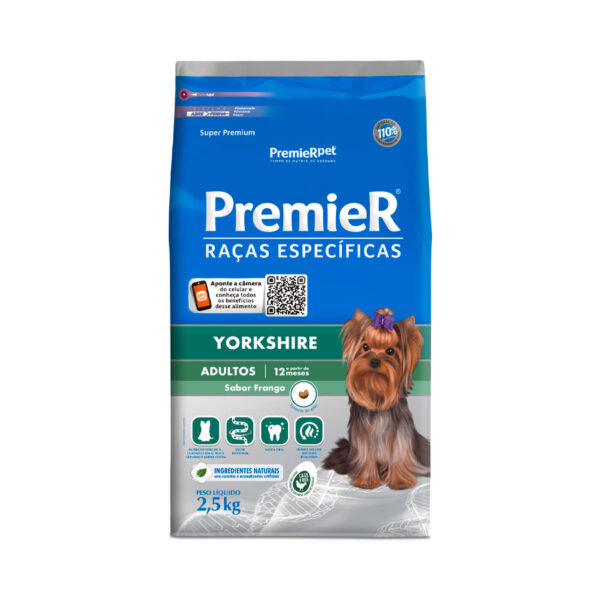 Ração Premier Yorkshire Adultos 2,5 Kg - Image 2