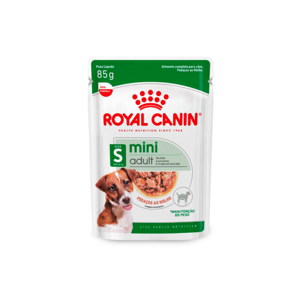 Ração Úmida Royal Canin Mini Adult Cães Adultos 85g - Image 5