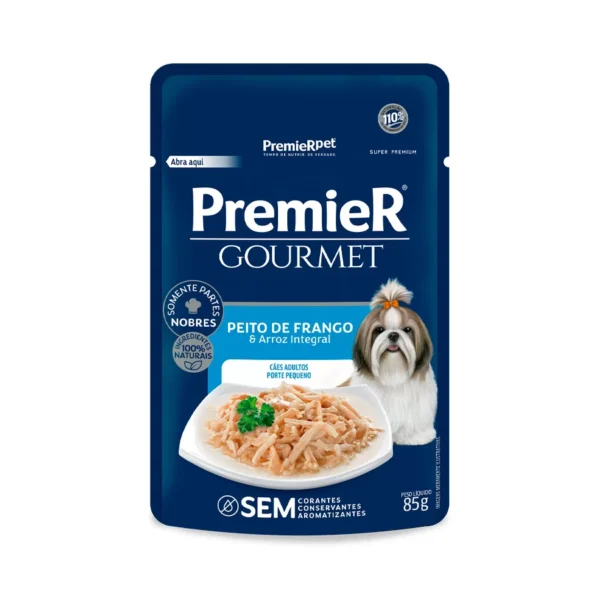 Sache Premier Gourmet Caes Ad Peq Porte Fran 85 G
