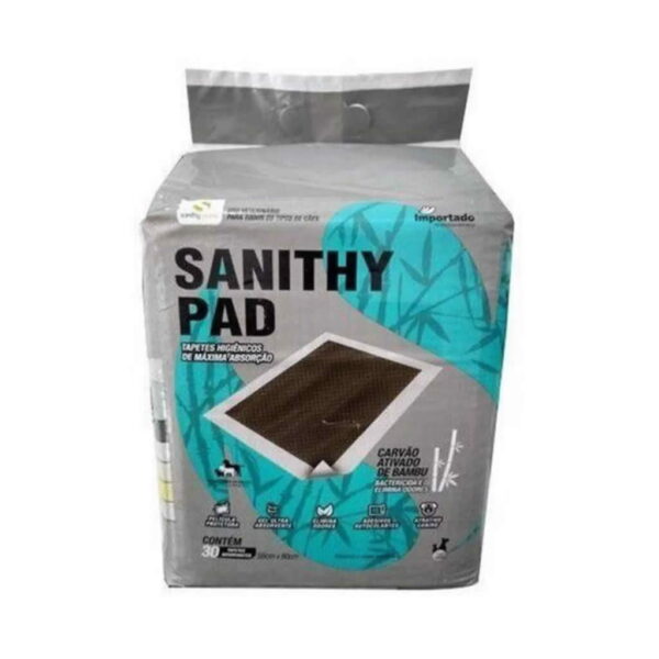 Tapete Higienico Com Carbono Sanity Prime 80x60 C/ 30un - Image 2