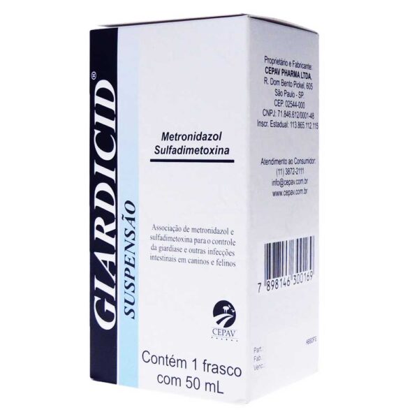 Giardicid Suspensão 50 Ml