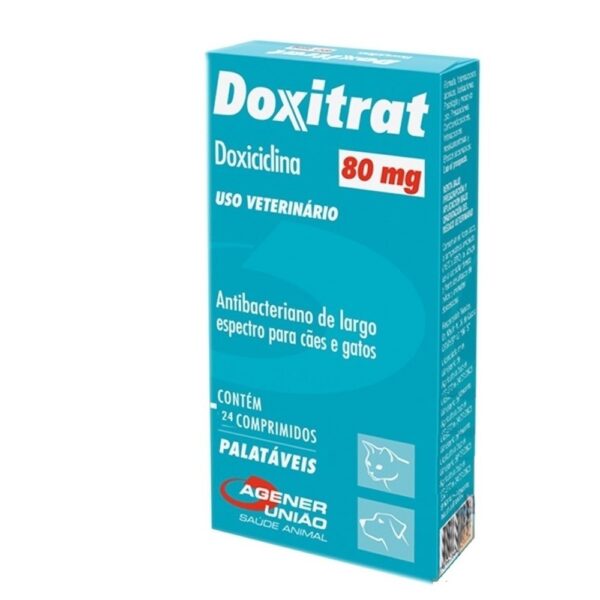 Doxitrat  80 Mg Com 24 Comprimidos