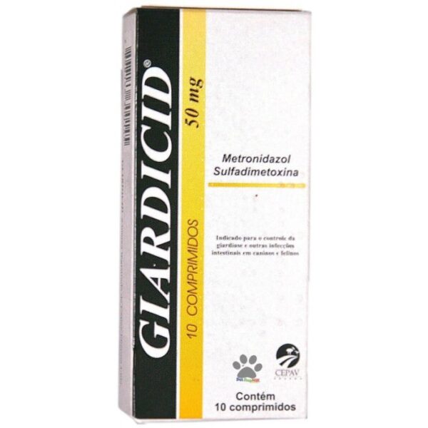 Giardicid 50 Mg 10 Comprimidos