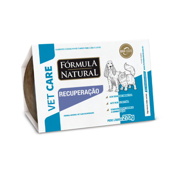 Ração Úmida Fórmula Natural Vet Care Recuperação Para Cães E Gatos 270 G
