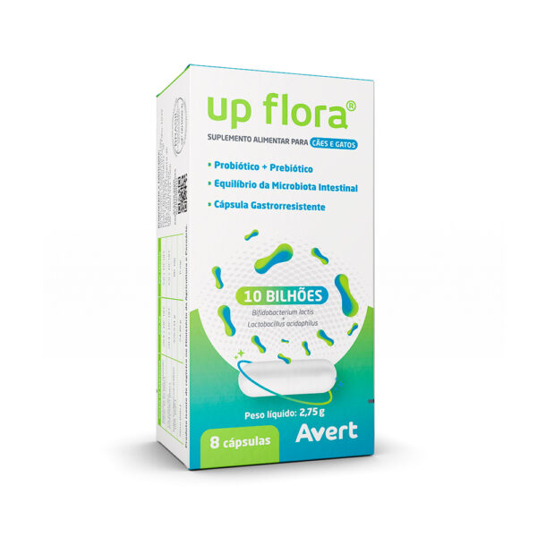 Up Flora Probiotico C/8 Capsulas