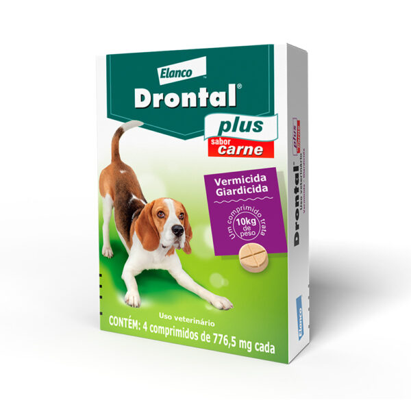 Drontal Plus 10kg C/4 Comprimidos