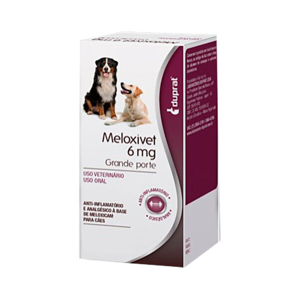 Meloxivet 6 Mg Blister Com 10 Comprimidos