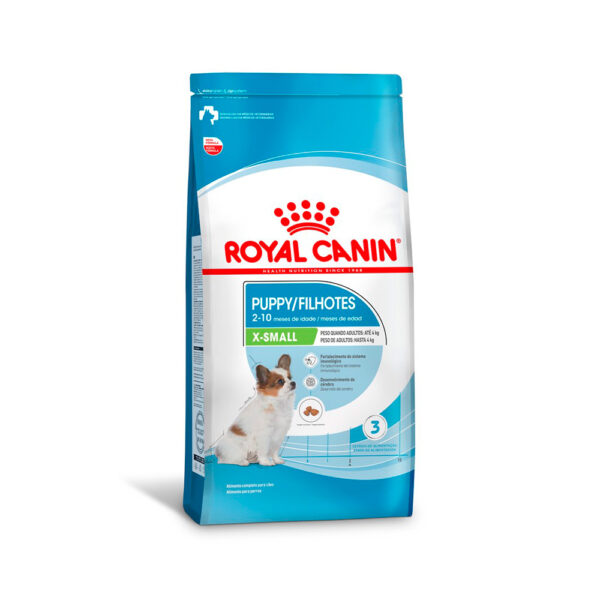 Ração Royal Canin X-small Cães Filhotes 1kg
